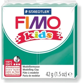 FIMO Полимерна глина Staedtler Fimo Kids, 42g, зелен 5 (23848-А-ЗЕЛЕН)