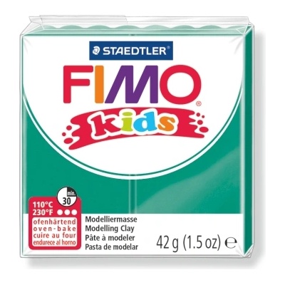 FIMO Полимерна глина Staedtler Fimo Kids, 42g, зелен 5 (23848-А-ЗЕЛЕН)