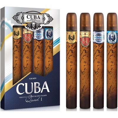 Cuba Quad For Men EDT 4 x 35 ml darčeková sada