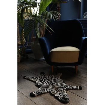 Doing Goods Вълнен килим Doing Goods Stripey Zebra 102 x 67 cm (1.45.10.073.900.3)