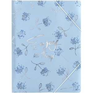  Папка PP с ластик A4+ Axent Flower Symphony-3 (A4)