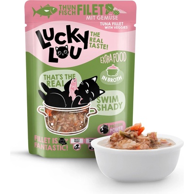 Loucky Lou Extrafood Adult Filet z tuniaka so zeleninou vo vývare 70 g