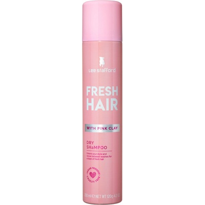 Lee Stafford Fresh Hair suchý šampón s ružovým ílom 200 ml