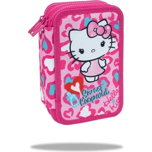 COOLPACK Ученически несесер с пособия Coolpack - Jumper 3 - Hello Kitty Pink