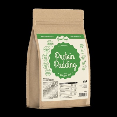 GreenFood Nutrition Proteinový puding čokoláda 400 g