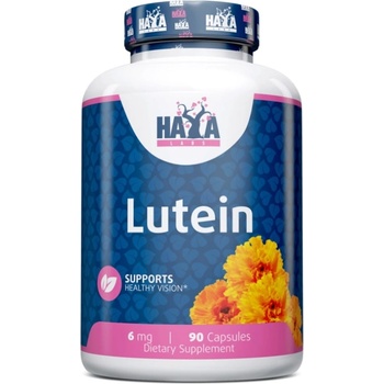 Haya Labs Lutein, 6 mg, 90 капсули, Haya Labs (14788)