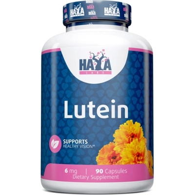 Haya Labs Lutein, 6 mg, 90 капсули, Haya Labs