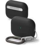 Ringke Силиконов калъф за слушалки Apple AirPods Pro 3 от Ringke Silicone - Black (8800293859406)