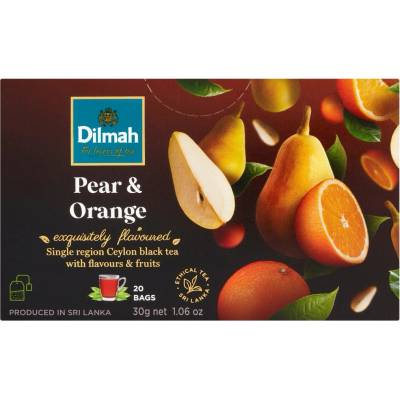 Dilmah Hruška pomaranč čierny čaj 20 x 1,5 g