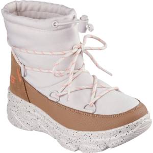 Skechers Обувки Skechers Women's Seasonal Non Waterproof Walking Shoes - Natural