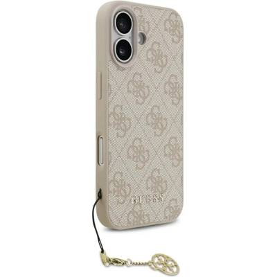 GUESS Калъф Guess 4G Charms Collection MagSafe за iPhone 17 - розов
