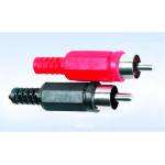 Gembird Connector RCA M Black+Red (Connector RCA M)