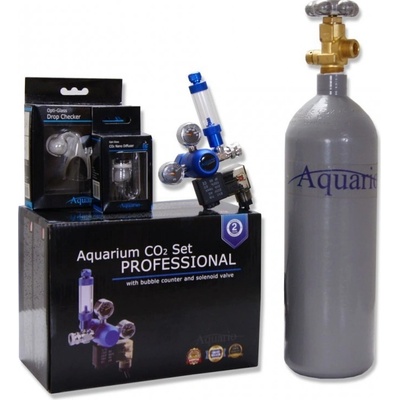 Aquario CO2 set 2 l s nočním vypínáním+ drop-checker a difuzor