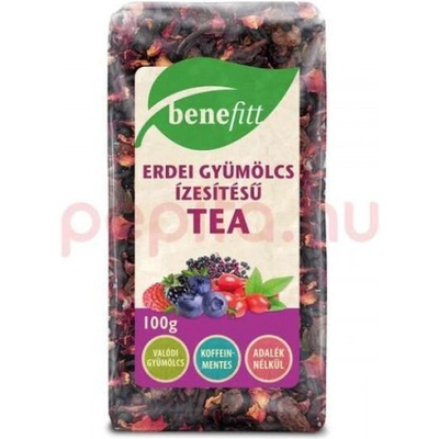 Benefitt Ovocný sypaný čaj lesná zmes a ibištek 100 g