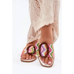 Step in style Дамски чехли модел 214135 Step in style цвят бял