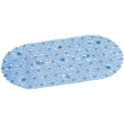 Kinekus Podložka do vany 69x35 cm oval modrá transparentní KLC KIN31190813 – Hledejceny.cz