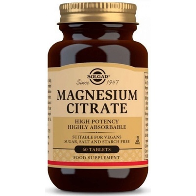 Solgar Magnesium Citrát 200 mg 60 tablet