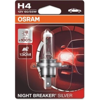 Image 1 of OSRAM Крушка OSRAM H4, 12V, 60/55W, 1650/1000lm, 1 брой