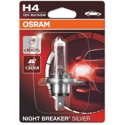 OSRAM Крушка OSRAM H4, 12V, 60/55W, 1650/1000lm, 1 брой