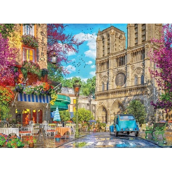 EUROGRAPHICS - Puzzle Dominic Davison: Notre Dame Afternoon - 1 000 piese