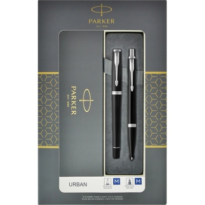 Parker Urban Matt Black CT sada plnicí pero a kuličková tužka 1501/2573381 – Zbozi.Blesk.cz