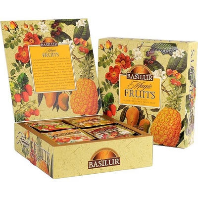 Basilur Čaj Magic Fruits Assorted 40 gastro sáčků