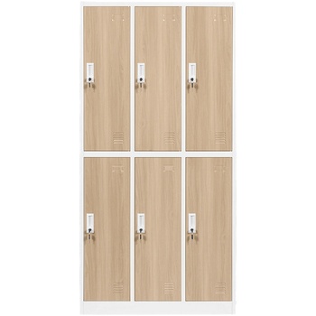 Carmen Метален шкаф Carmen CR-1243 K - бял-бук (3580017_7)