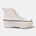 Firetrap Дамски високи кецове Firetrap Platform Hi top Ladies Trainers - White
