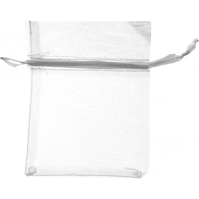 Sáček organza bílý 10x14 cm