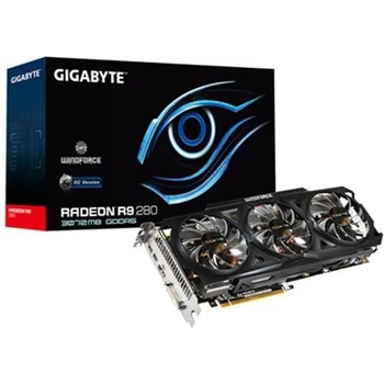 GIGABYTE Radeon R9 280 WindForce 3 3GB GDDR5 384bit (R928WF3-3GD)