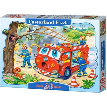 Castorland Fire Brigade 20 Maxi pcs Контурен пъзел 20 броя Анимации (02146) (02146)