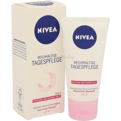 Nivea denný krém pre suchú pleť SPF 15 50 ml
