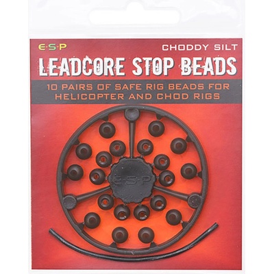 ESP zarážky Leadcore Stop Beads Choddy Silt