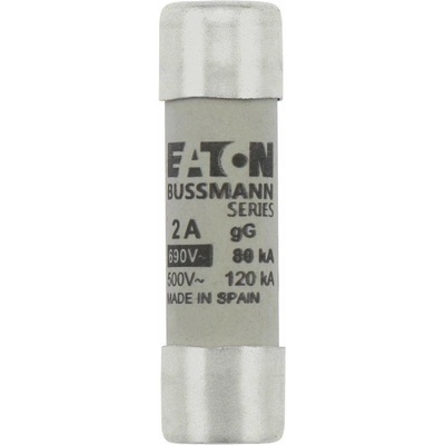 Pojistka válcová EATON 14X51 2A gG 500V PV10 C14G2