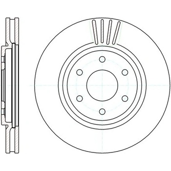 Brzdový kotúč REMSA 61037.10