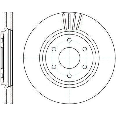 Brzdový kotúč REMSA 61037.10