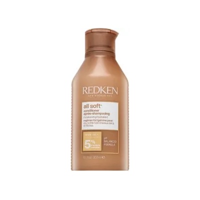 Redken All Soft Conditioner подхранващ балсам за суха и непокорна коса 300 ml