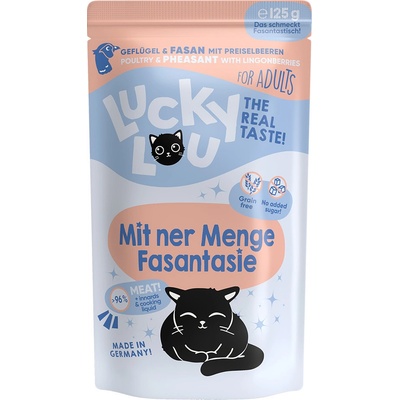 Lucky Lou Adult drůbeží a bažantí 16 x 125 g