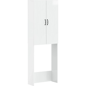 vidaXL Тоалетна Шкаф HOORN Бял гланц 66 x 25, 5 x 190 см (897359)