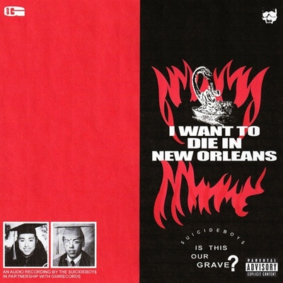 Suicide Boys - I Want To Die In New Orleans (Red/Black Split) (LP) (0842812109126)