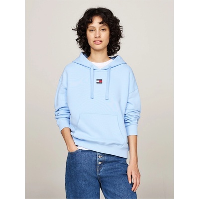 Tommy Hilfiger Суичър Tommy Jeans Badge Hoodie - Vessel Blue