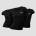 GymBeam Dámske tričko Basic 3Pack Black