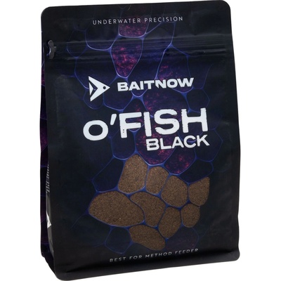 BaitNow Krmítková zmes Method Feeder O'Fish Black 800 g