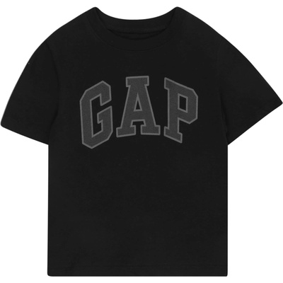 GAP Тениска черно, размер 86-92
