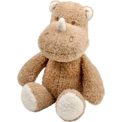 Nattou Плюшена играчка Nattou Teddy - Носорог, 30 cm, кафява (856058)