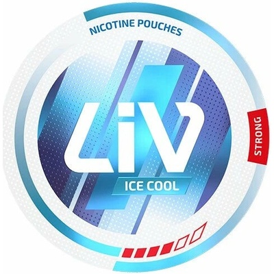 LIV Ice Cool Strong 9,6 mg Slim 20 sáčků