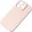 HQWear Силиконов калъф за iPhone 16e с MagSafe - розов (5907769374876)