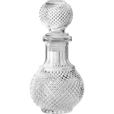 HOME Karafa sklenená 260 ml 17x8 cm