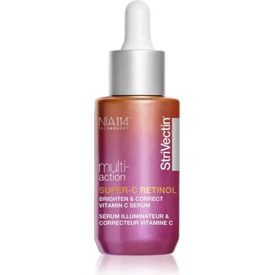 StriVectin Multi-Action Super-C Retinol Brighten & Correct Serum озаряващ серум с витамин С за възобновяване на повърхността на кожата 30ml