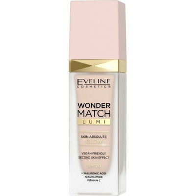 Eveline Cosmetics Wonder Match Lumi hydratačný make-up s vyhladzujúcim účinkom SPF20 05 Light Neutral 30 ml